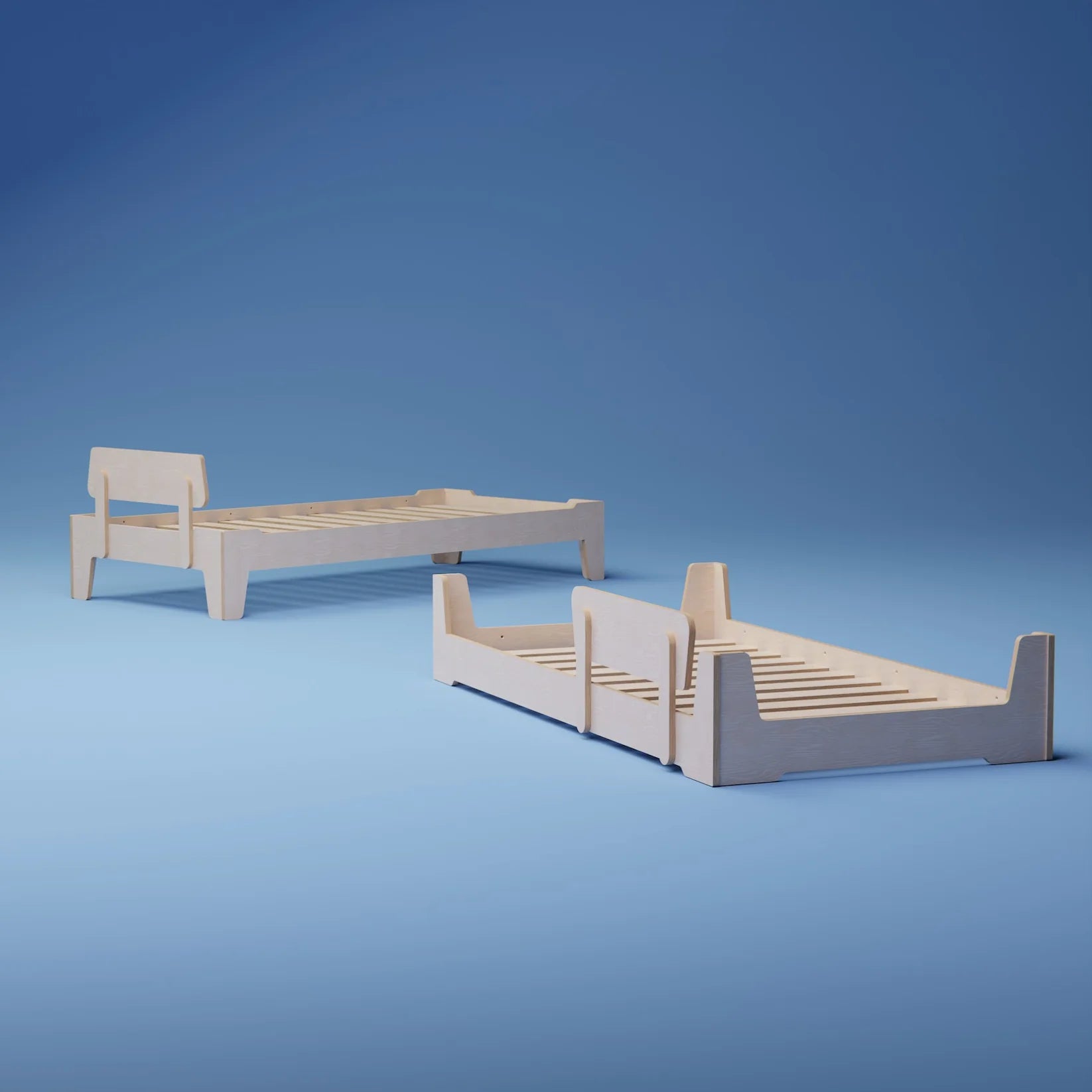 Kitsmart Flippable Bed Frame