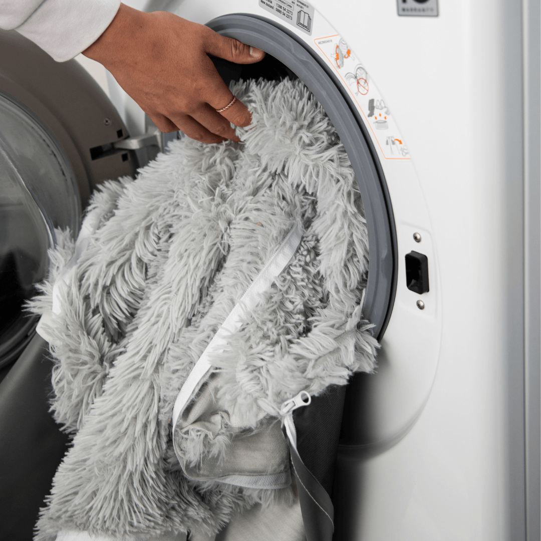 how do you wash a dog bed in a washing machine